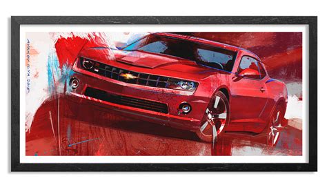 Art chevrolet camaro :: Behance