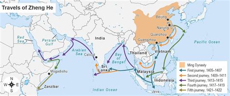 Where Did Zheng He Travel