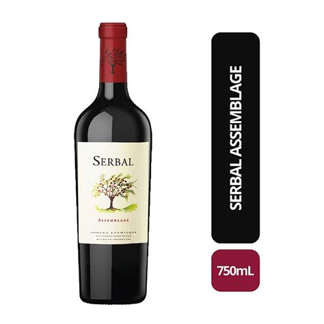 Vinho Argentino Serbal Assemblage Ml Bebida In Box