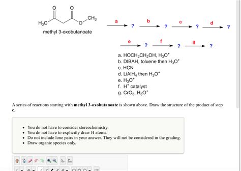 Solved A Series Of Reactions Starting With Methyl Chegg