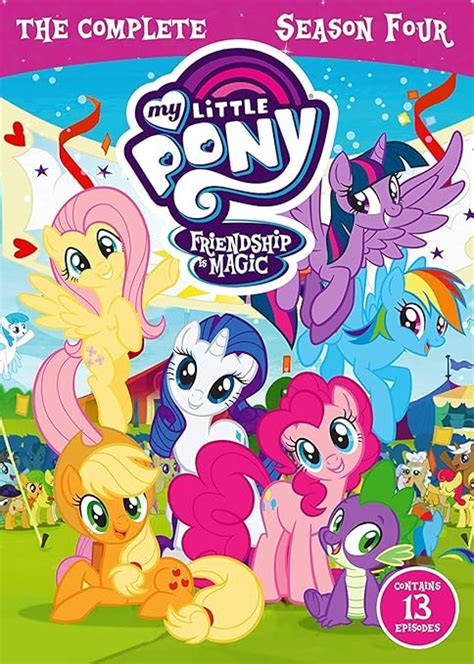 My Little Pony Friendship Is Magic The Complete Season Four 4 Dvds