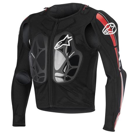 Alpinestars Pettorina Bionic Pro Nero Bianco Rosso Maciag Offroad