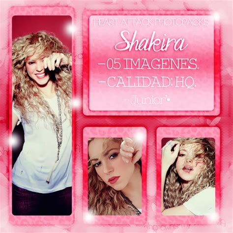 Photopack Shakira By Juniiorsm On Deviantart