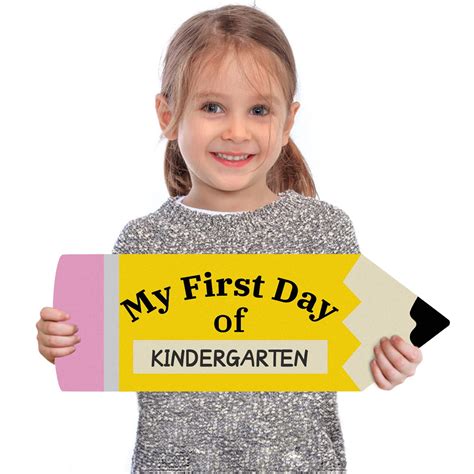 First Day Of Kindergarten Sign