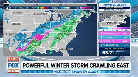 Powerful Winter Storm Packs Snowy Icy Punch For More Than 100 Million