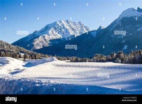 Winter In Bavaria Stock Photo Alamy