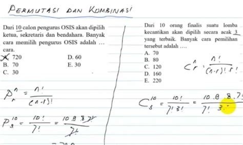 5 Contoh Soal Permutasi Beserta Rumus Dan Pembahasannya