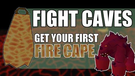 [osrs 2020] Fight Caves Guide Get Your First Fire Cape Youtube