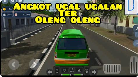 Angkot Ugal Ugalan Olengg Terus Angkot Simulator Game Angkot