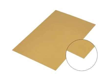 Placa Espejo Aluminio Dorado Bestsub Sublimation Blanks Sublimation