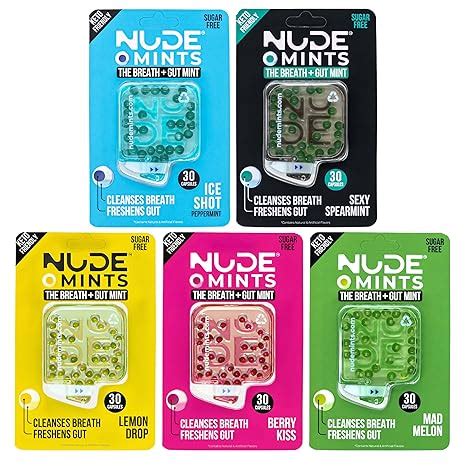 Amazon Nude Mints Double Action Liquid Capsules Mouth