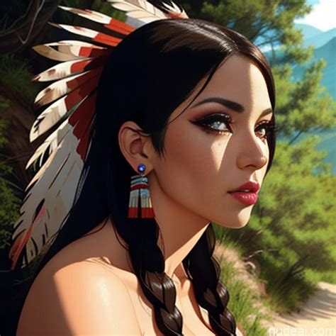 Nude Ai Image For Native American Fake Breasts Testicle Sucking Porn