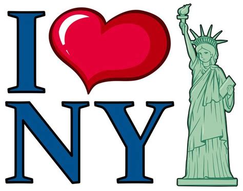 I love New York city poster design 369809 Vector Art at Vecteezy