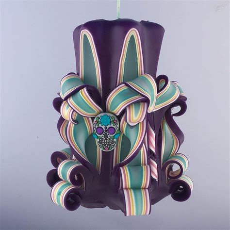 Day of the Dead / Dia de los Muertos Pillar Candle | Zee Candles