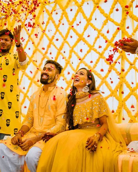 Gorgeous Haldi Ceremony Dress Ideas For