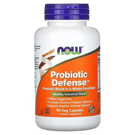 Now Supplements Probiotic Defense Longevity Live