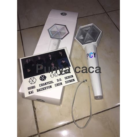 Jual LIGHTSTICK EXO VER 3 BOOKED Shopee Indonesia