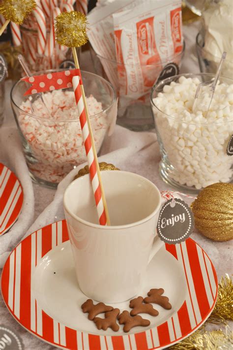 All Things Pink And Pretty Day 11 DIY Hot Chocolate Bar