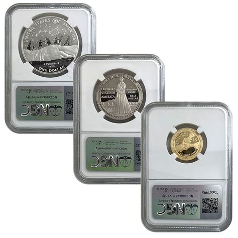 2024 Harriet Tubman Gold/Silver 3 Coin NGC PF70 Set | US Coins ...