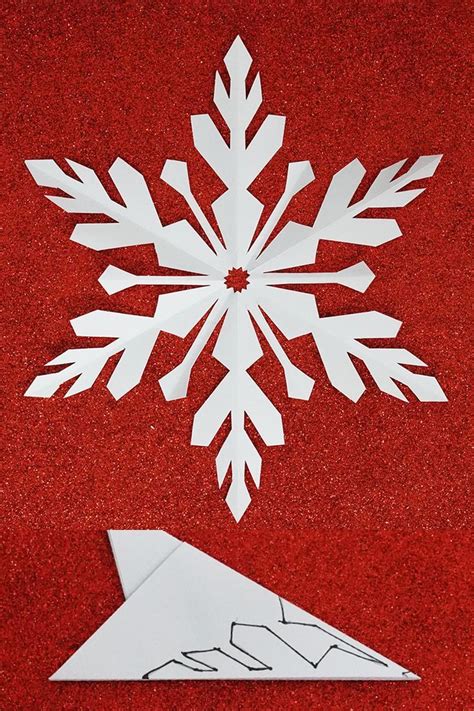 Diy Paper Snowflake Patterns ️making Paper Snowflakes🎄christmas Decoration Ideas Paper