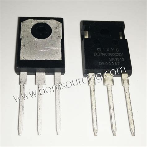 High Speed IGBTs Integrated Circuit IC Chip IXGR40N60C2D1 HiPerFASTTM