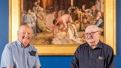 Grandsons Of ‘second Shearer See Priceless Masterpiece In The Flesh