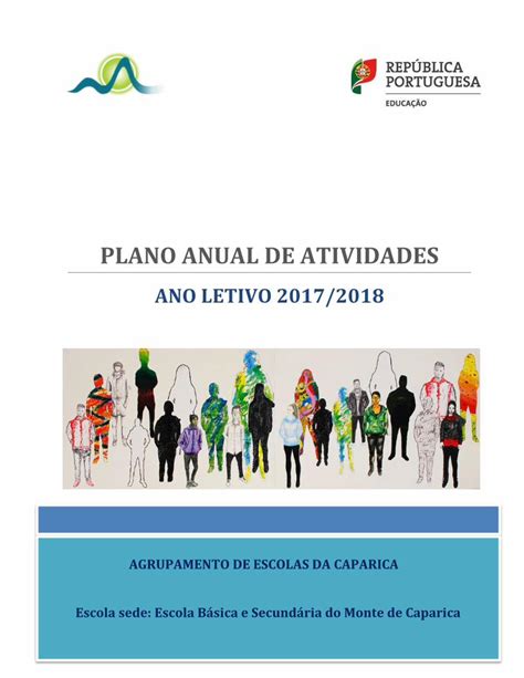 Pdf Plano Anual De Atividades Agrupamento De Escolas Da Plano