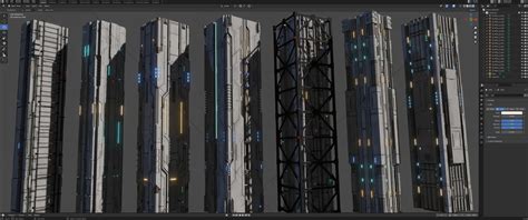 Sci Fi Parts Kit Pack Vol 04 Flippednormals