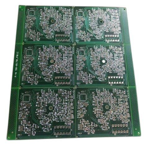 Metal Green Double Sided PTH PCB Copper Thickness 1 Mm At Rs 25 Piece