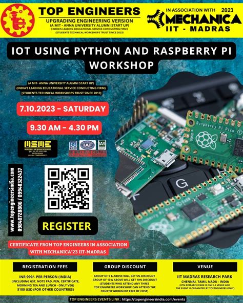 Iot Using Python And Raspberry Pi Workshop 2023 Top Engineers