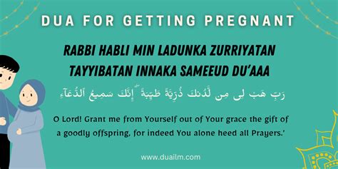 Powerful Dua For Getting Pregnant Duas For Pregnancy