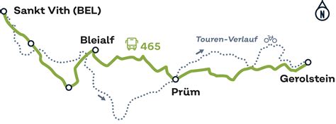 Radbusse Auf Dem Eifel Ardennen Radweg