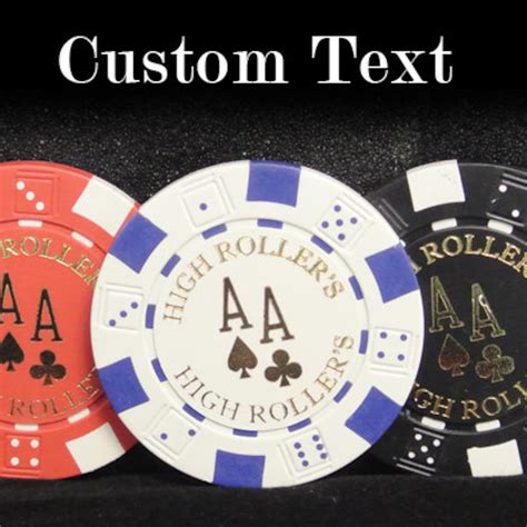 500 Personalized Poker Chip Set Great Holiday Gift - Etsy