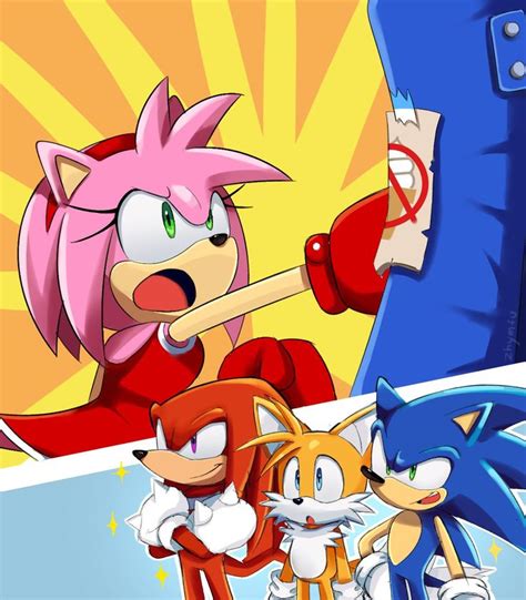 Pin De Amy Rose En Amy Rose Dibujos Bonitos Sonic Fotos Dibujos