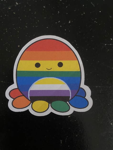 LGBTQ Pride Squishmallow Stickers Etsy