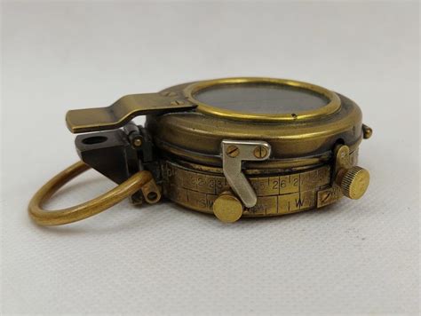 Cased 1917 Ww1 British Army Marching Compass Sally Antiques