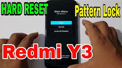 Redmi Y3 Hard Reset Factory Data Reset Reset Redmi Y3 Ka Lock Kaise