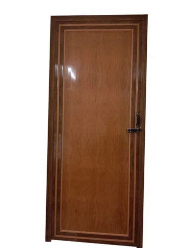 Laminated Brown Termite Proof Pvc Hinged Door At Rs Square Feet In