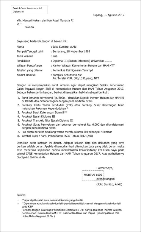 Contoh Surat Lamaran Cpns Yang Benar Bidan Surat Lamaran Kerja