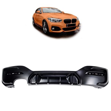 Diffuseur Arriere Pack M Performance Noir Mat Pour Bmw Serie F F