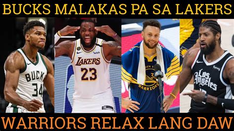 Milwaukee Bucks Mas Malakas Pa Sa Lakers Warriors Pa Relax Relax Lang