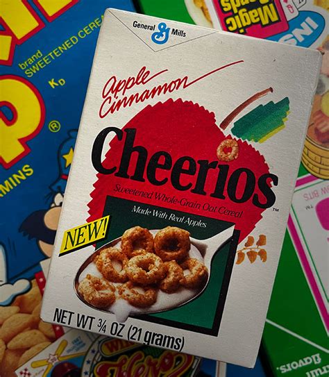 Apple Cinnamon Cheerios (1988) : r/Retro_Memories