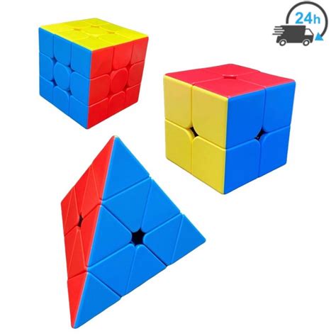 Kit Cubo Magico 2x2 3x3 4x4 5x5 Moyu Imperdível Escorrega o Preço