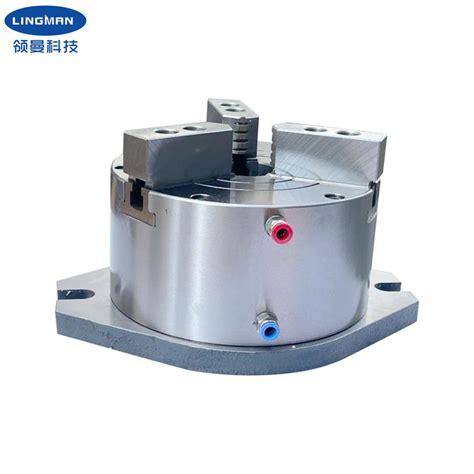 Through Hollow Jaw Pneumatic Lathe Chuck For Cnc Machine Lathe