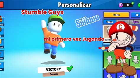 Primera Vez Jugando Stumble Guys Rondas Divertidas Contra Otros Siiiiii