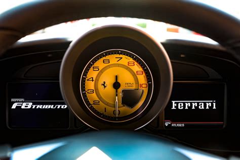 Ferrari F8 interior