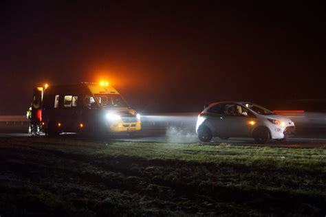 Auto Belandt In Sloot Na Ongeval A59 Bij Waspik