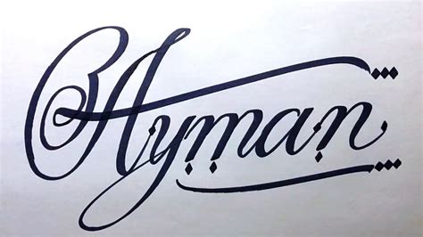 Ayman Name Signature Calligraphy Status How To Cursive Write With Cut