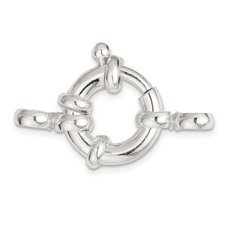 Sterling Silver Spring Ring Clasp 315mm Michaels