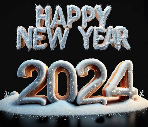 New Year 2024 Greeting Card Free Stock Photo Public Domain Pictures